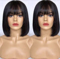 Short Bob Straight Human Hair Wig