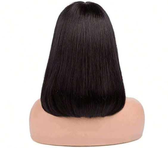 Short Bob Straight Human Hair Wig